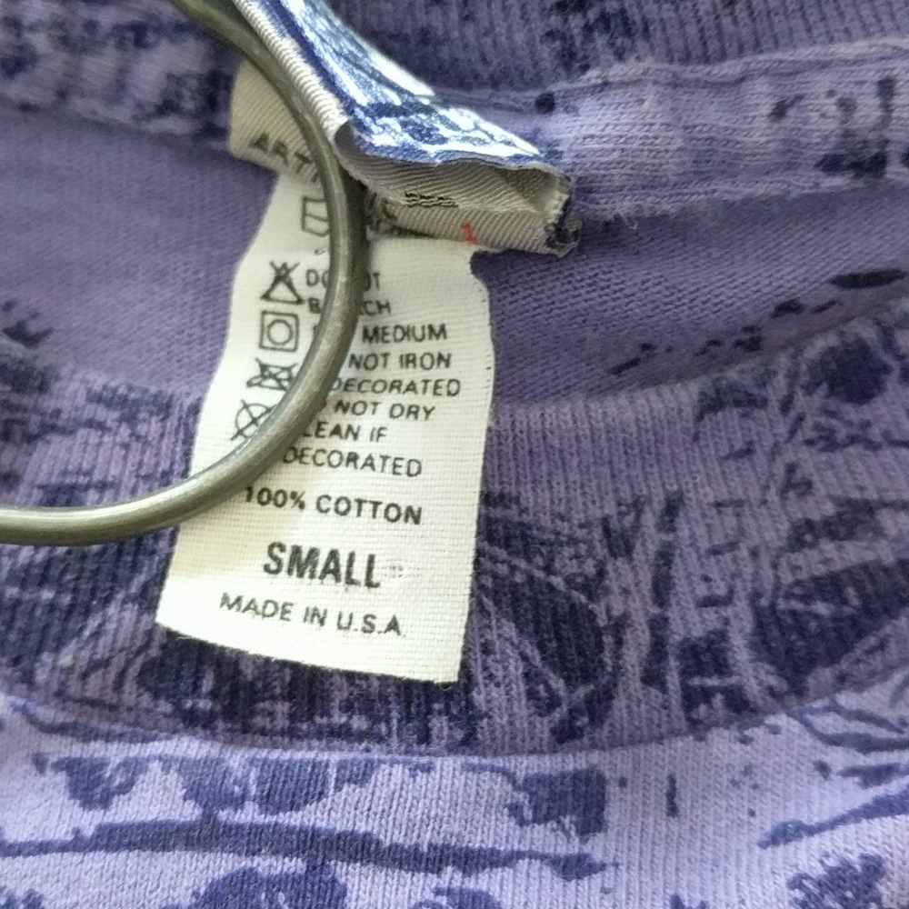 Vintage OP Graphic T shirt Top Small - Picture 6 of 6